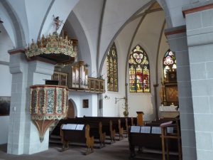 Der Innenraum der Simeonskirche in Minden, die für die Reformation von großer Bedeutung ist. Foto: Amtage