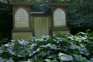 Bürgerliche Grabstätten bestimmen heute das Bild des Alten Friedhofes.