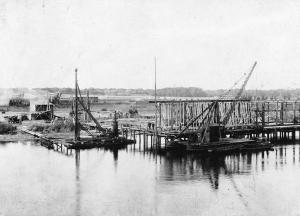Bau Mittellandkanal Minden 1911-1914 006