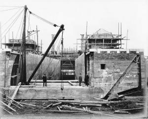 Bau Mittellandkanal Minden 1911-1914 008