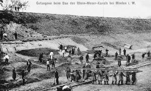 Bau Mittellandkanal Minden 1911-1914 010